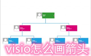 visio怎么画箭头 visio的箭头在哪里