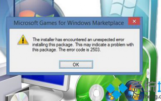 Win7/Win8.1/Win10安装程序出现错误2502/2503的原因和解决方法