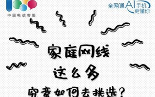 现在进入家庭的网线是哪种网线（网线的分类及具体型号）