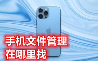 苹果手机文件管理在哪里找 (华为小米oppo)手机文件管理在什么地方