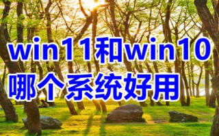 win11和win10哪个系统好用 win11和win10哪个流畅