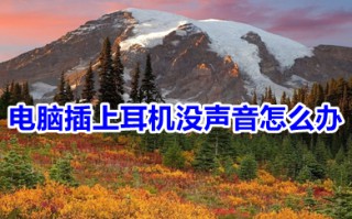 电脑插上耳机没声音怎么办 win10电脑插上耳机没声音如何解决