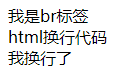 html换行代码怎么写?
