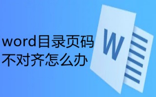 word目录页码不对齐怎么办 word如何调整目录对应的页码