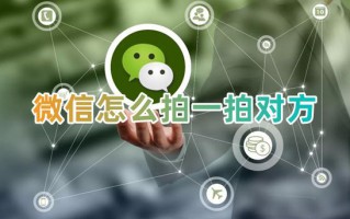 微信怎么拍一拍对方 微信拍一拍功能在哪里设置