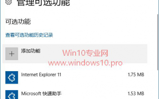 Win10 RS 5 Build 17682&ldquo;可选功能&rdquo;中增加了RSAT远程服务器管理工具