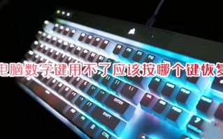 电脑数字键用不了应该按哪个键恢复 数字键盘怎么解锁