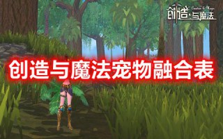 创造与魔法宠物融合表2023最新 创造与魔法最强融合宠物排名