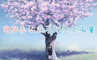 电脑怎么连手机热点流量 电脑如何连接手机热点上网