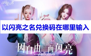 以闪亮之名兑换码在哪里输入 以闪亮之名兑换码使用方法