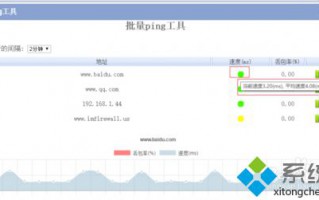 win7系统在局域网内批量使用ping插件监控主机运行情况的方法