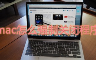 mac怎么强制关闭程序 mac关闭应用程序的方法