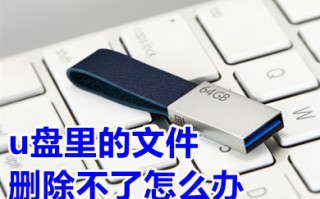 u盘里的文件删除不了怎么办 为什么u盘里的东西删不掉