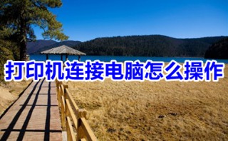 打印机连接电脑怎么操作 打印机连接电脑的步骤方法