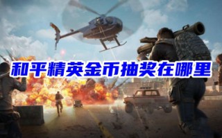 和平精英金币抽奖在哪里 2023和平精英金币军需的抽奖攻略