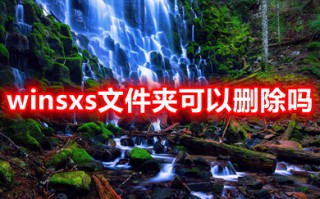 winsxs文件夹可以删除吗 winsxs文件夹怎么清理