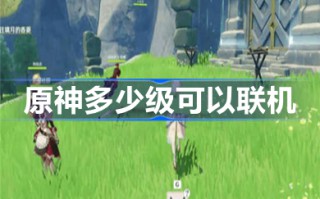 原神多少级可以联机 原神和好友一起玩有什么要求