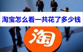淘宝怎么看一共花了多少钱 淘宝人生总消费账单在哪里看