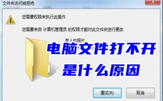 电脑文件打不开是什么原因 电脑文件打不开怎么办