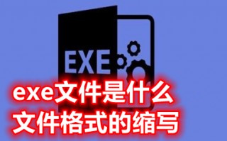 exe文件是什么文件格式的缩写 电脑exe文件怎么打开