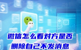 微信怎么看对方是否删除自己不发消息 微信被删掉怎么看出来不让对方知道