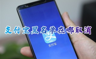 支付宝黑名单在哪取消 支付宝怎么解除黑名单