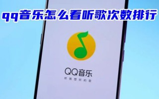 qq音乐怎么看听歌次数排行 qq音乐怎么看一首歌听了几遍