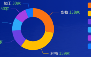echarts环形饼图显示数据（酷炫echarts环形饼图）