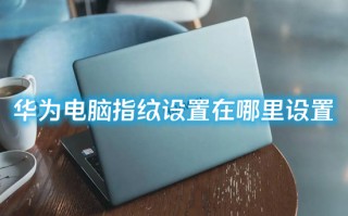 华为电脑指纹设置在哪里设置 华为电脑怎么设置指纹登录