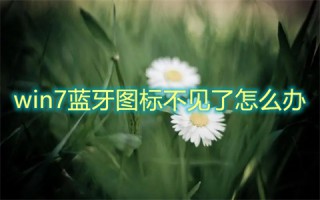 win7蓝牙图标不见了怎么办 win7怎么调出蓝牙