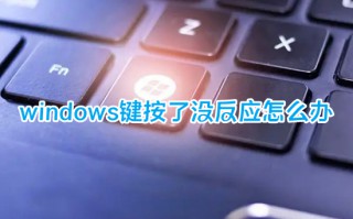 windows键按了没反应怎么办 键盘windows键失灵的解决方法