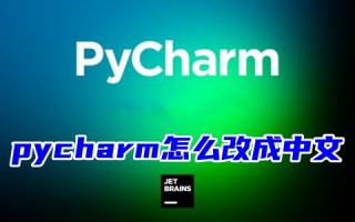 pycharm怎么改成中文 pycharm怎么设置中文版界面