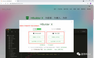 HBuilderX安装教程(windows安装方法)