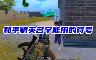 和平精英名字能用的符号 吃鸡id允许的特殊符号
