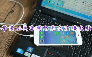 苹果usb共享网络怎么连接电脑 iphone用usb给电脑上网的方法