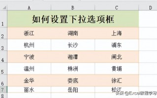 Excel下拉框选择怎么设置的（增加下拉选项方法）