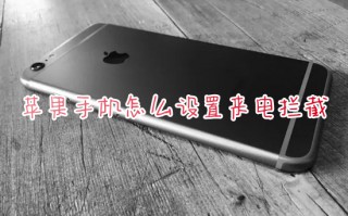 苹果手机怎么设置来电拦截 iphone设置拦截陌生骚扰电话的方法