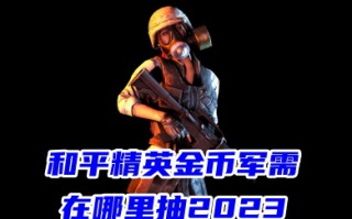 和平精英金币军需在哪里抽2023 和平精英金币军需入口