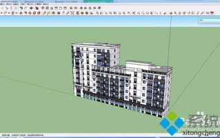 windows10系统下SketchUp怎样导出PDF格式的文件