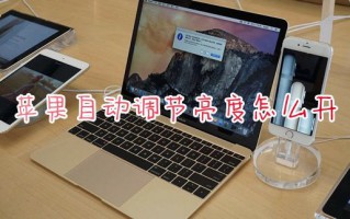 苹果自动调节亮度怎么开 mac电脑怎么调节屏幕亮度