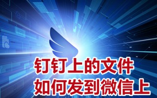 钉钉上的文件如何发到微信上 钉钉上的文件怎么传到微信上