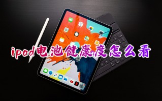 ipad电池健康度怎么看 ipad电池寿命在哪里看
