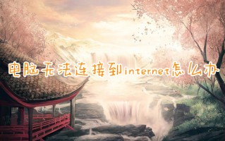 电脑无法连接到internet怎么办 电脑无法连接网络的解决方法