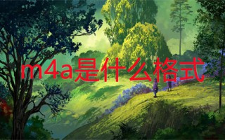 m4a是什么格式 m4a和mp3的区别