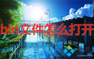 bin文件怎么打开 如何打开bin文件格式