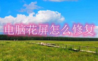 电脑花屏怎么修复 电脑花屏的修复方法