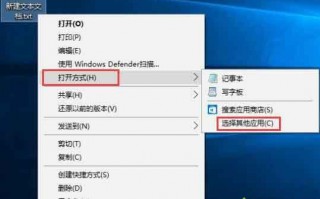 win10系统打不开txt文本文档怎么回事
