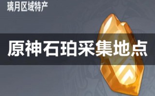 原神石珀采集地点 原神石珀采集路线图