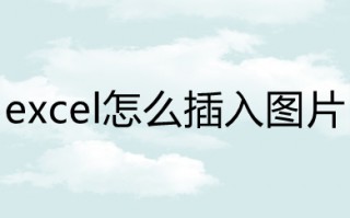 excel怎么插入图片 如何在excel中插图片