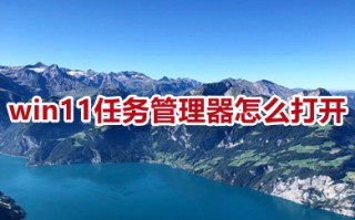 win11任务管理器怎么打开 win11怎么调出任务管理器快捷键